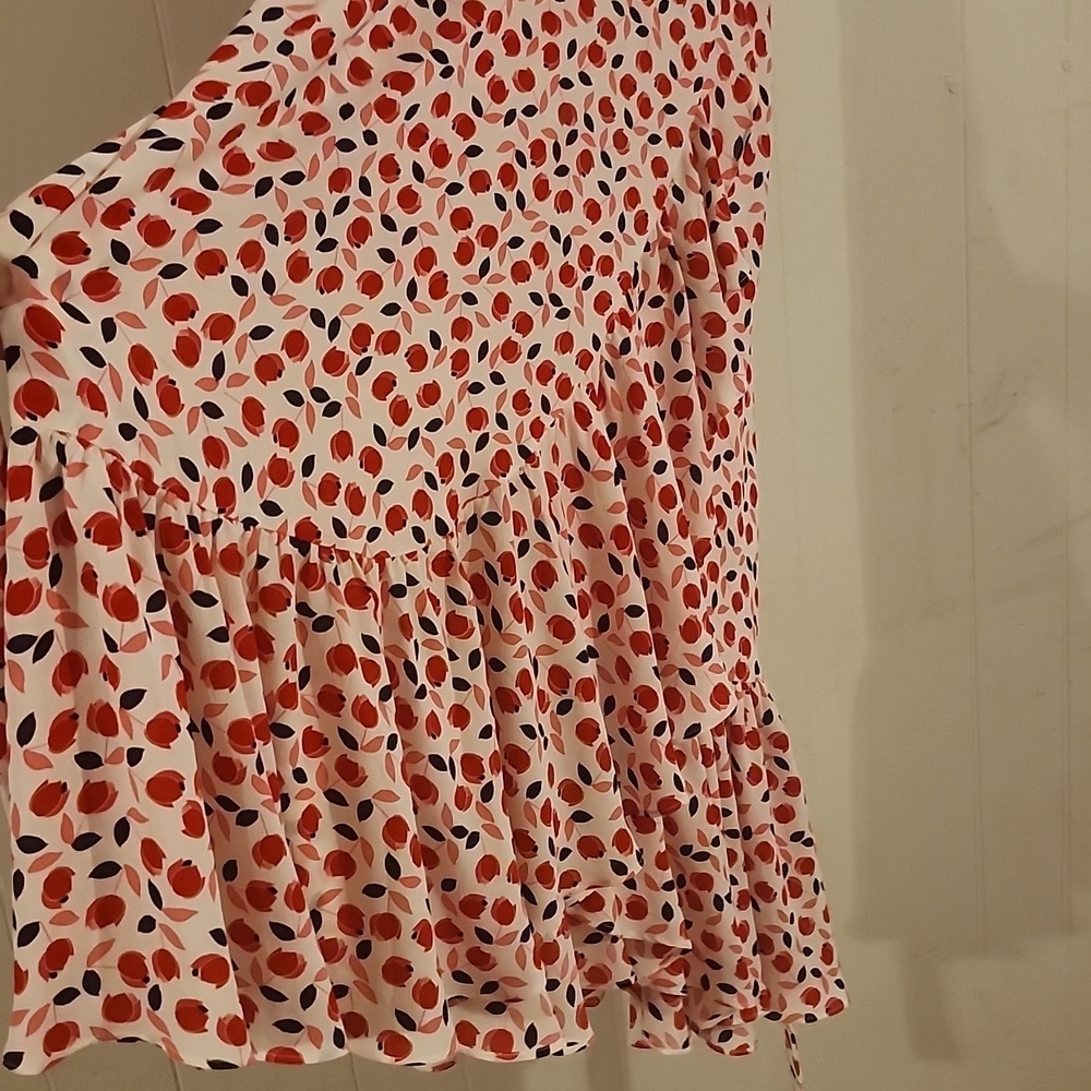 Talbots Red and White Floral Midi Dress - Picture 12 of 16